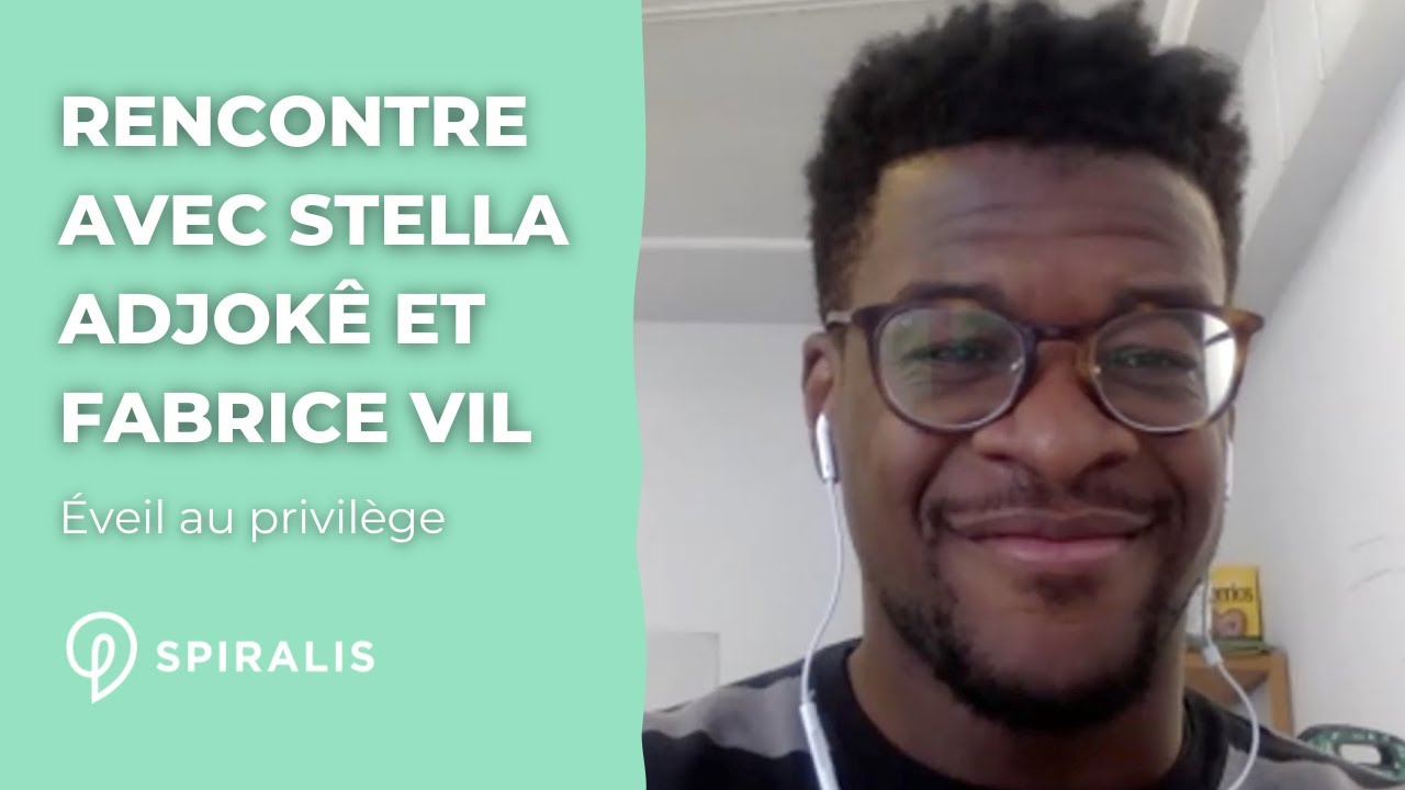 Rencontre virtuelle no.3 avec Stella Adjokê et Fabrice Vil