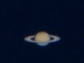 Saturn through a Telescope