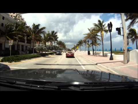 Drive along Ft. Lauderdale Beach