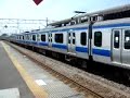 E531系出発（勝田駅３番線より）