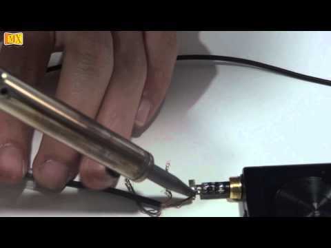 earphone - This video shows how to replace a earphone jack with mic (4 pole mini jack) This type of soldering can be quite tedious because of the mini jack's small size...