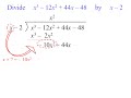 Long Division of Polynomials