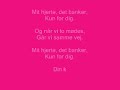 mit hjerte - Ikke Noget