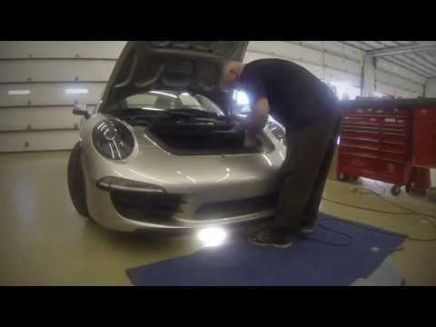 Porsche 911 Carrera S K40 RL Concealed Radar Detection System Install