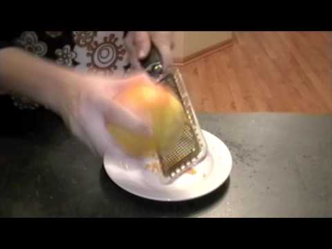 how to properly zest an orange
