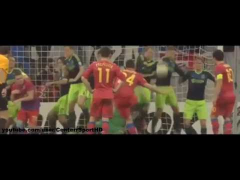 Steaua Bucuresti - Ajax Amsterdam 2-0 (4-2 d.p.) ~ Rezumat complet ~ 21 Februarie 2013