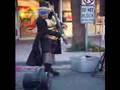 An electric cello playing valkyrie...obviously