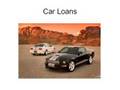 Refinance Auto Loan