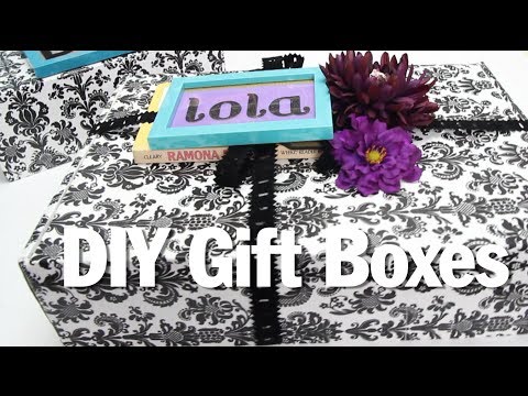 BROKE FOR THE HOLIDAYS, DIY Gift Boxes