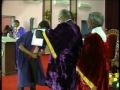 Graduation day - Receiving my gold medal