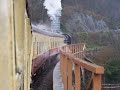 LMS Stanier Mogul 42968 departing Berywn