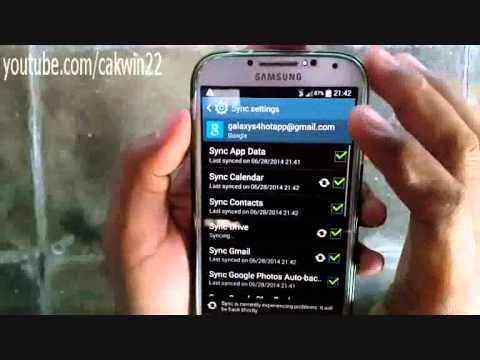 how to log off facebook on galaxy s