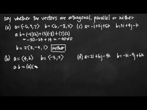 how to prove perpendicular vectors