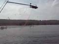 FOILBOARD at the cable ski hydrofoil