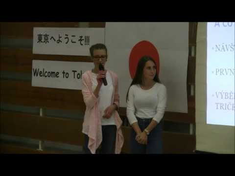 První shromáždění s lekcí japonštiny