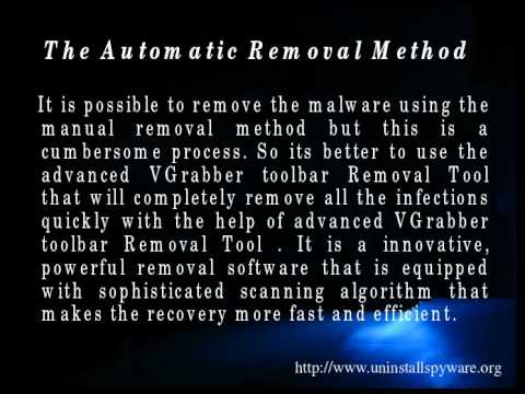 how to remove vgrabber