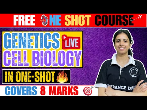 CELL BIOLOGY & DIVISION in ONE SHOT | Botany Most Important Question For CEE | Revision