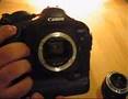SLR sensor cleaning