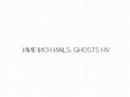 Ghosts Preview Ghosts Preview