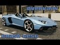 Lamborghini Aventador J 2012 for GTA 4 video 1