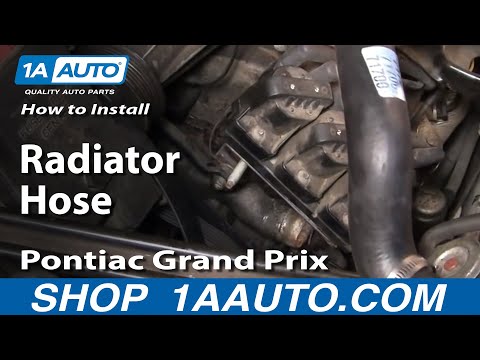 How To Install Replace Lower Radiator Hose Grand Prix Regal Lumina Monte Carlo V6 96-05 1AAuto.com