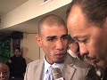 Miguel Cotto speaks about fight with Alfonso Gomez 4/09/08 Miguel Cotto speaks about fight with Alfonso Gomez 4/09/08