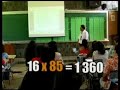 C�lculo mental de la Multiplicaci�n