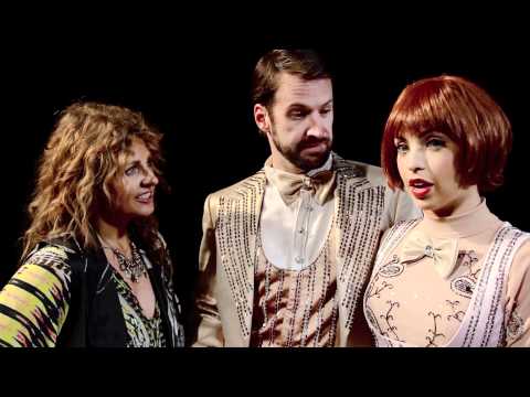 A CHORUS LINE-Chatting day before OPENING NIGHT in MELBOURNE