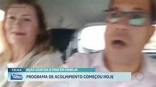 Ação contra o frio em Marília: programa de acolhimento começou hoje