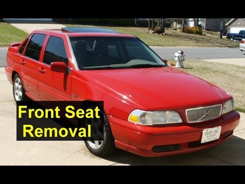 Seat removal, Volvo S70, V70, XC70, and other vehicles – Auto Repair Series