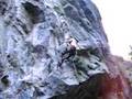 James Saito on a 5.12c