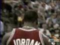 Michael Jordan Reverse Dunk from Dotted Line