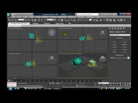 3dsmax - INTRODUCCION A AUTODESK 3DS MAX , PRIMER VIDEO DE UNA SERIE DE LECCIONES PARA APRENDIZAJE DE 3DS MAX 2011. Deseas apoyar estos tutoriales con tu donacion?......