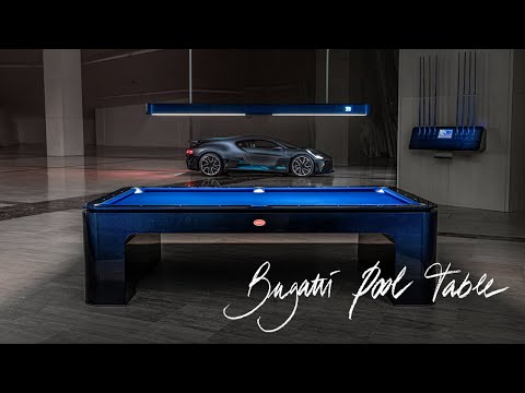Le mesa de pool de Bugatti
