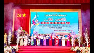 Liên hoan tiếng hát khu dân cư Thành phố Uông Bí năm 2023