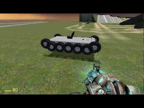 Как в garry's mod сделать пушку