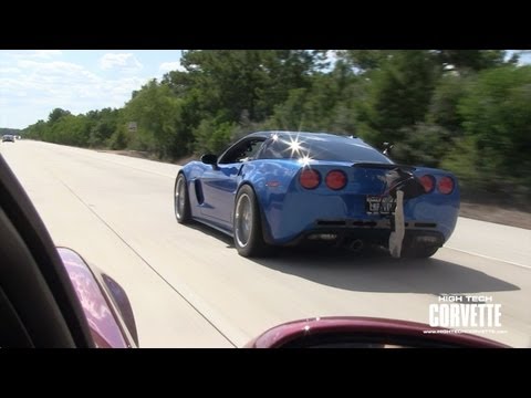 video auto une corvette de 1500 CV