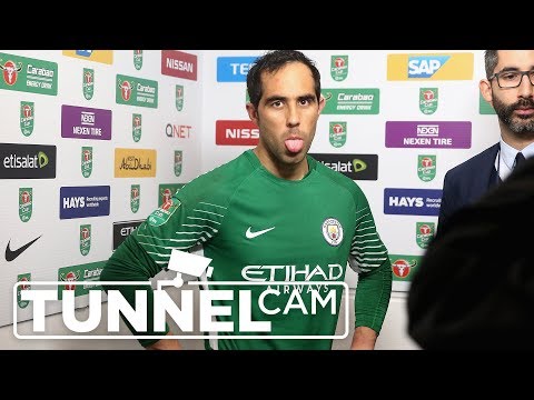 Video: BRILLIANT BRAVO | Man City v Wolves (4-1 on pens) | TUNNEL CAM