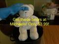 How to make a scented waxed bear.Check description-instructions-