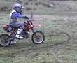 My Nephew Driving His Ktm 65