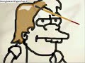 drawing nelson muntz on artpad
