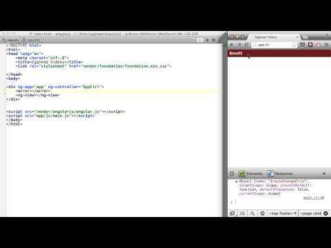 how to define routes in angularjs