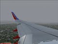 B737-700 Landing in Seattle