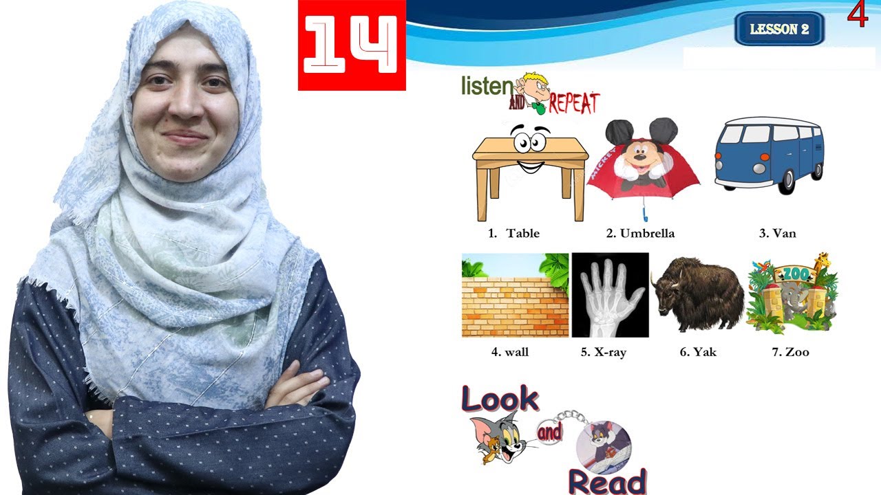 Class 4 - English _ Lesson 14_ Session 19th / انگلیسی څلورم ټولګی - لوست 14