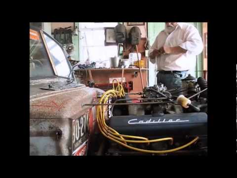 Repairing a vacuum advance on a 1953 Cadillac 331