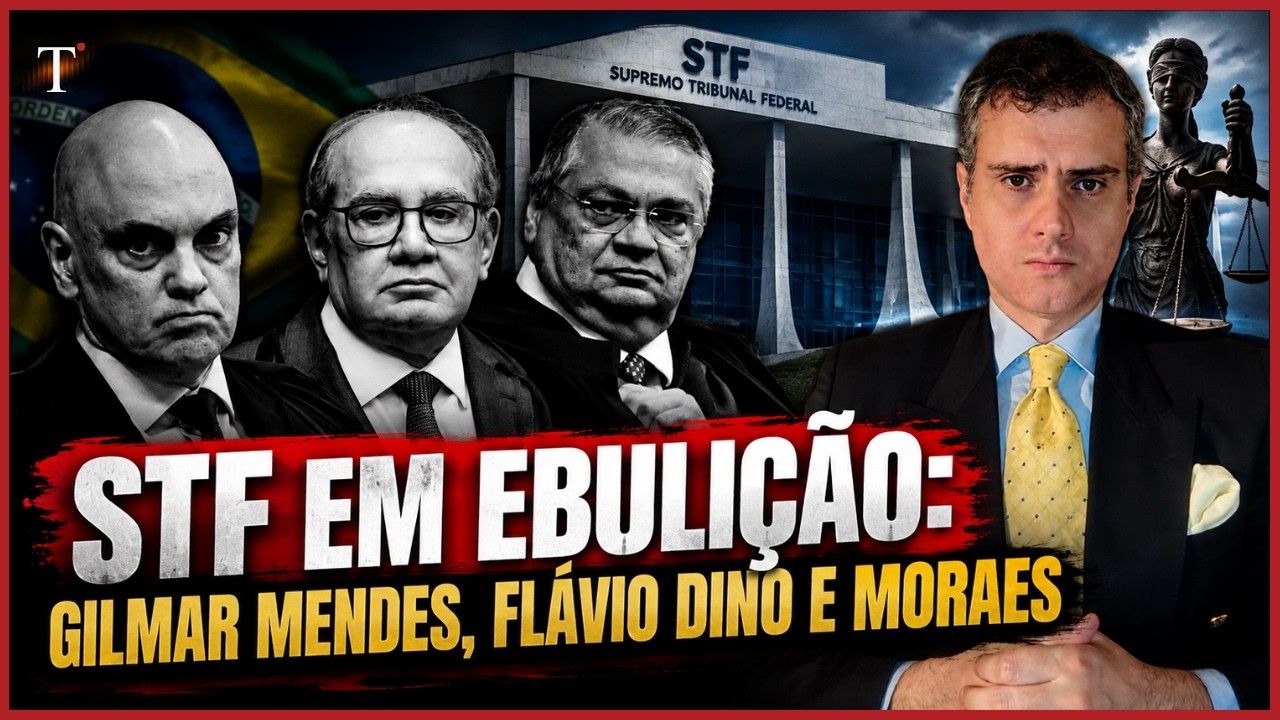 STF EM EBULIÇÃO: GILMAR MENDES, FLÁVIO DINO E MORAES