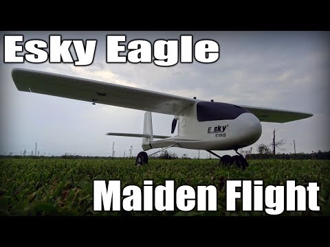 Esky Eagle (EYAS?) Maiden Flight