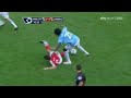 Adebayor stamps on Van Persie
