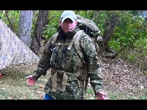 how to fasten army kit bag