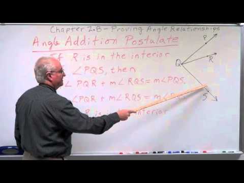 how to prove two angles are supplementary